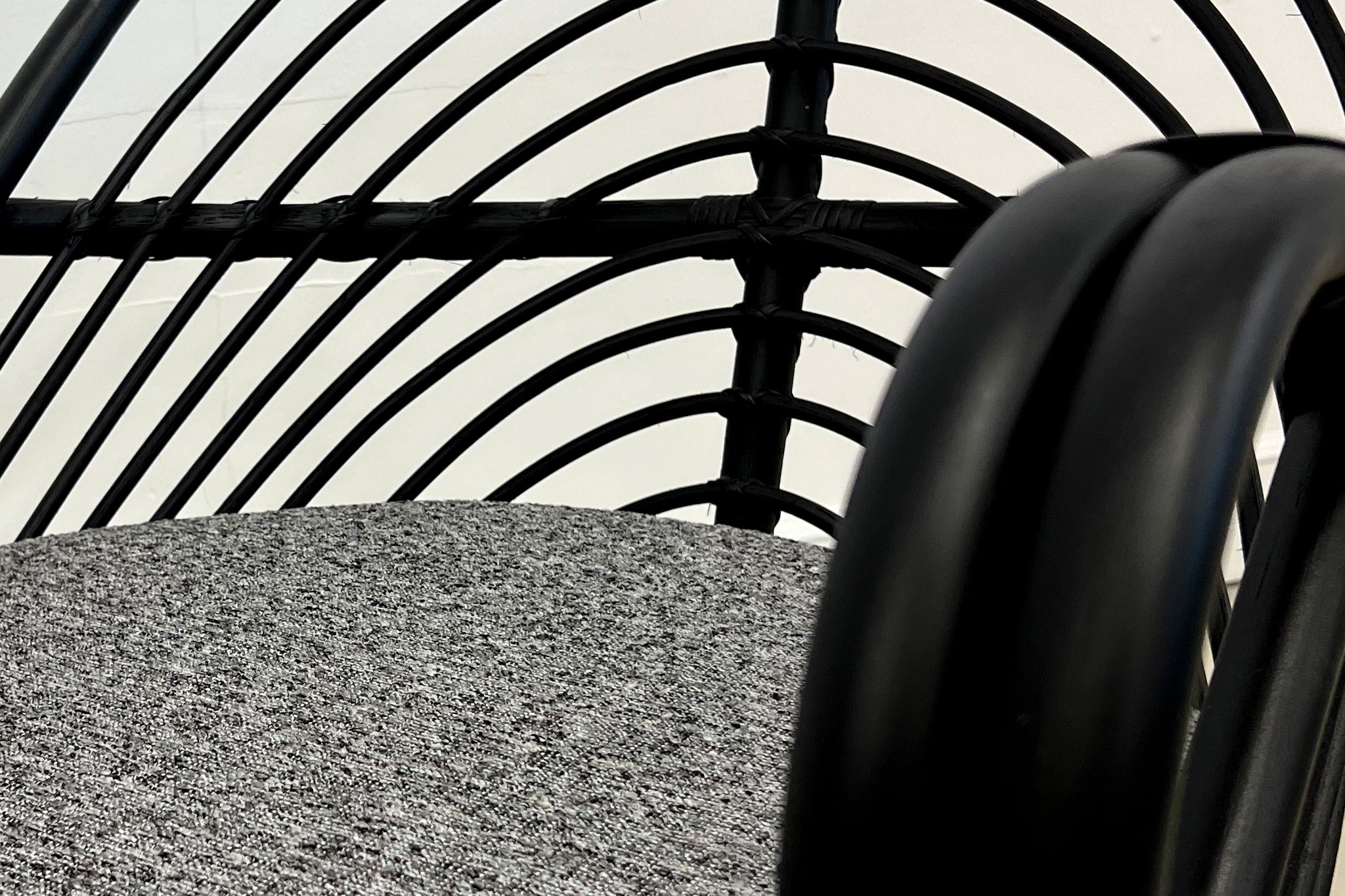 HF1045 CHAIR EBONY RATTAN