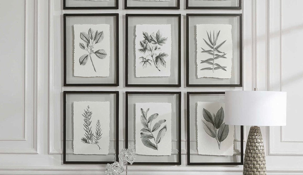 Elegant Framed Botanical Prints