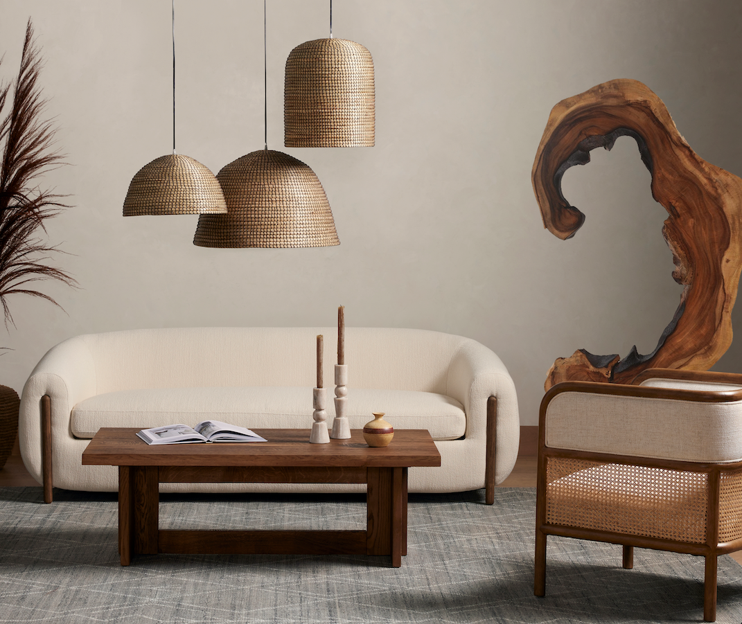 Phenomenal Organic Wood Inspired Standing Sculptures