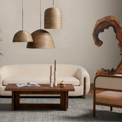 Phenomenal Organic Wood Inspired Standing Sculptures