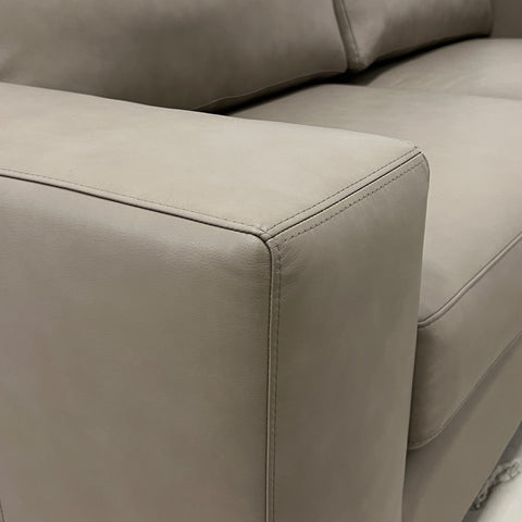 SORRENTO WIDE ARM CUSTOM LEATHER SOFAS AND SECTIONALS