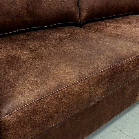 SORRENTO TRACK ARM CUSTOM LEATHER SOFAS AND SECTIONALS